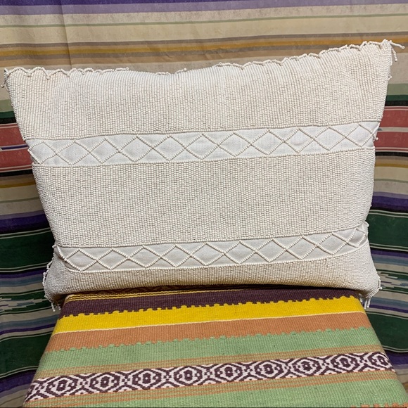 NWT Ralph Lauren Aztec beaded pillow